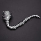 6 Rolls Silvery DIY Craft Art Aluminum Wire, 1mm, 1.5mm, 2mm, 3mm in Diameter