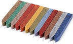 Yoption 12 Pcs Sealing Wax Sticks with Wicks, Antique Metallic Mixed Colors Totem Fire Manuscript Sealing Wax for Wax Seal Stamp (12 Colors B)