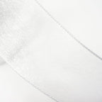 CT CRAFT LLC Sheer Organza Wired Ribbon 2.5" x 50Yards White for Wedding Chair Bow Flora Bouquet Gift Wrapping Christmas Tree Home Decor Wreath