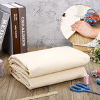 AK TRADING CO. Muslin Fabric/Textile Unbleached - Draping Fabric - Natural 2 Yards Medium Weight - 100% Cotton (63in. Wide)