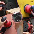 100PCS 5 inch Silicon Carbide Sanding Discs 600 Grit, Wet Dry Orbital 5 Sander Hook and Loop Sandpaper Disc, Best for Metal,Automotive,Wood Polishing