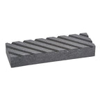 Amazon Basics Whetstone Knife Sharpening Wet Stone Dual Sided 400/1000 and 3000/8000 Grit Stones, Flattening Stone, and Non-Slip, Bamboo Base, 3 Count (Pack of 1), Black & Grey
