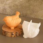 Animal & Bird Resin & Silicone Candle Mold Set - 3D Animal Mold for Home Decor & Candle Making