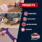 Kraken Bond Wow! CA Glue (1x3.50 oz) with Spray Adhesive Activator (1x13.50 fl oz) - Cyanoacrylate, with Activator, Fast CA Glue for Woodworking, Crazy & Craft - 1 Pack