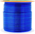 Mandala Crafts 22 Gauge Anodized Aluminum Craft Wire for Jewelry Making - 100 FT Colored Flexible True Blue Wire - Bendable for Bonsai Armature Crafting Sculpting