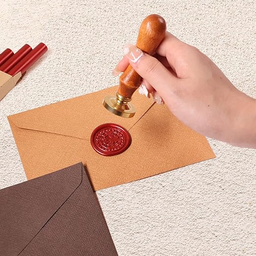 Glue Gun Sealing Wax Sticks for Wax Seal Stamp - Metallic Dark Purple, Great for Wedding Invitations, Cards Envelopes, Snail Mails, Wine Packages, Christmas Gift Ideas, Pack of 10