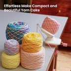 Yarn Winder, Ball Winder for Crocheting and Knitting, Ideal Gifts for Women's Day, Hand Operated Winder for Yarn Storage, Included Scissors and Storage Pouches