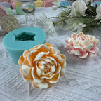3D Jasmine Flower DIY Silicone Mold for Mousse Cake,Chocolate,Gum,Jelly,Ice,Soap,Candle,Wax,Aroma Plaster,Epoxy Decorations Making