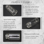 40ml Clear Small Glass Vials 30pcs with Screw Caps(30pcs)