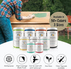 Chalky Chicks All-in-One Chalk Paint for Furniture or Cabinet - 16 Fl Oz - Matte Finish Olive Wood (Taupe) for Metal, Wood Furniture Paint - No Sanding All-in-One for Home Decor & Crafts, USA Made