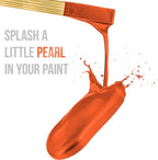 U.S. Art Supply Jewelescent Mica Pearl Pigment Powder, Saffron Orage 3.5 oz (100g) Pouch - Cosmetic Grade, Epoxy Resin Color Pigment, Mica Powder for Resin, Soap, Slime, Candle Dye, Art, Crafts