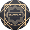 SLOWPLAY Nash Ceramic Poker Chips in Bulk, Casino Grade Ceramic 10-Gram Poker Chip for Texas Hold'em, 39mm Professional Chips Pack of 50 (Black)