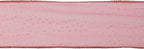 MEEDEE Red Gold Wired Ribbon - 2.5 Inch Sheer Ribbon with Gold Glitter Polka Dots for Christmas Tree, Wreath and Bow Making