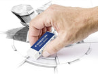 STAEDTLER Mars Plastic Vinyl Erasers (20-Pack), White Erasers for Clean & Precise Results - Latex-Free, Minimal Crumbling