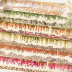 Flower Tape Stickers for Scrapbooking Supplies,6 Rolls PET Tape Stickers Set,Waterproof Washi Tape for Junk Journal,Journaling Supplies,DIY Craft(Floral Wa