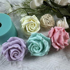 3D Rose Flower Silicone Mold Resin Epoxy Flower Molds Decorating Crafts Candle Wax Mold Mousse Cake Silicone Mould