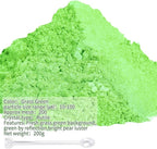 Mica Powder,7.05OZ（200g）,Grass Green Mica Powder Pigment for Epoxy Resin，Lip Gloss，Car Paint，Dye，Soap Making，Nail Polish,Epoxy Resin,Candle Making,Bath Bombs