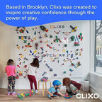 Clixo Friendship Pack – 150-Piece Flexible Magnetic Building Toy for Creative Family Play | STEAM Learning, Open-Ended Play. Perfect for Collaborative Fun, Travel, and Educational Bonding. Ages 4+