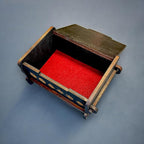 Dice Box - BLACK - Dragons Eye 6x4x3