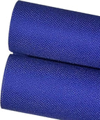 2 Sheets of Royal Blue 14 Count Aida Cloth – 21 x 21 Inch Pre-Cut Fabric Squares – Cross Stitch Fabric – 100% Cotton – Ideal for Needlework & Embroidery – The Knotty Unicorn