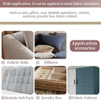 Linen Repair Tape 4x70 Inch Self-Adhesive Couch Patch Repair Fabric Patch for Furniture,Sofas,Cushion,Chairs,Bags,Linen Goods(Grey)