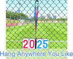 Purple River Portable Hanging Flip Scoreboard, Score Keeper for Baseball Volleyball Tennis Sports, Suit for Multiple Sports/Games Score Scenarios