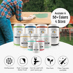 Chalky Chicks All-in-One Chalk Paint for Furniture or Cabinet -4Fl Oz- Matte Finish Powdered Snow (Pure White) for Metal, Wood Furniture Paint - No Sanding All-in-One for Home Decor & Crafts, USA Made
