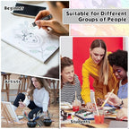 Geyoga 36 Pcs Soft Oil Pastels Bulk Artists Oil Crayons Single Color Creamy Pastels for Art Painting Drawing Blending for Back to School First Day of School Kids Students Artists(Black, White)
