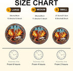 Wooden Puzzles for Adults, Dragon Wooden Puzzle,Magic Wooden Jigsaw Puzzles, Gifts for Family or Friends for Any Holiday.(8.5 * 8.5 in 100pcs)