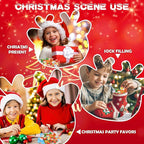 42 pcs Christmas Erasers for Kids Bulk Large Cute Snowflake Christmas Tree Pencils Erasers Novelty Desk Pets for Xmas Classroom Rewards Winter Kids Prizes Party Favors Goodie Bag Stuffers