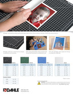 Dahle Vantage 10472 Premium Self-Healing Cutting Mat, 18"x24", 1/2" Grid, 5 Layers for Max Healing, Perfect for Crafts & Sewing, Green