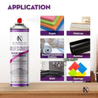 AK Trading Professional Quality General Multipurpose Spray Adhesive, 12-Ounce for Acoustic Panels & Craft Upholstery Foam Adhesive & Fabric Glue - 12 Pack