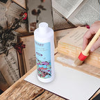 Neutral pH Craft Glue - 4.4floz Acid-Free PVA Formula Water Soluble Glue, Dries Clear and Flexible - Ideal for Arts, Paper, Photography, Scrapbooking and Book Binding - Flip Cap