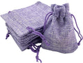 Palmhomee Pack of 25 Burlap Gift Bags with Drawstring Linen Jewelry Pouches Wedding Hessian Jute Bags for Birthday Jewelry and Treat Pouches Party Wedding Favors Gift Art and DIY Craft (2.8x3.6