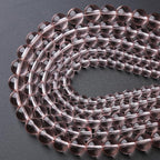 36pcs 10mm Pink Crystal Glass Beads Round Loose Spacer Beads for Jewelry Making DIY Bracelet Necklace Healing Power Stone Beads (Pink Crystal Glass, 10mm)