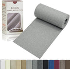 Linen Repair Tape 4x70 Inch Self-Adhesive Couch Patch Repair Fabric Patch for Furniture,Sofas,Cushion,Chairs,Bags,Linen Goods(Light Grey)