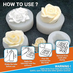 Silicone Mold Release Spray (2x16.9 fl oz / 500ml) Release Agent for Epoxy Resin, Candle & All Molds | Smooth, Non-Stick Lubricant for Easy Removal | 2 Pack