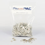 D Ring Picture Hangers with Screws - 300 Pack - Bulk D Rings - Pro Quality Hangers - Picture Hanging Solutions