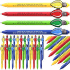 Eaasty 48 Pcs Christmas Gifts for Coworkers Appreciation Ballpoint Pens Bulk Coworkers Are Like Christmas Lights Holiday Thank You Gifts for Employee Team Colleagues (Appreciation)