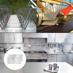 2Pcs 430 Stainless Steel Sheet Metal 6" x 12" x 1/32" Inch Metal Plates for Magnetic Mount Board Wall 20GA(0.80MM) 430 Stainless Steel Shim Stock Plates Metal Sheets for Crafting, Kitchen, Office