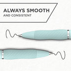 Sharpie S-Gel, Gel Pens, Medium Point (0.7mm), Assorted Fashion Barrels, Black Ink, 12 Count - Office, Teacher, School Supplies