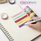Mr. Pen- Washi Tape Set, 10 Rolls, Tropical Twirl, Decorative Tape, Washi Tapes, Scrapbook Tape, Scrapbook Washi Tape for Journaling, Craft Tape, Washy Tape, Washy-Tape, Cute Washi Tape