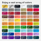 ARTISTRO 60 Acrylic Paint Pens, Art Set Acrylic Paint Markers, Fabric Markers for Textile, Canvas, Rock, Glass, Wood, Paper, Pumpkin, DIY, Paint Markers for Kids and Adults