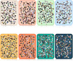 8 Pcs 15'' x 10.5'' Extra Large Puzzle Sorting Trays Stackable Puzzle Trays for Sorting Piece Sorter Jigsaw Storage Accessory for Sorting 2000/3000/5000/6000 Pieces