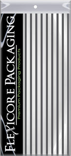 Flexicore Packaging Gray Pin Stripe Print Gift Wrap Tissue Paper Size: 15 Inch X 20 Inch | Count: 10 Sheets | Color: Gray Pin Stripe