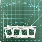 Cutting Dies Metal Stencils Scrapbooking Tools DIY Embossing Template for Paper Card Making Album Arts Crafts Supplies (Photos-8.4x3.3cm)