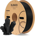 ELEGOO PLA Filament 1.75mm Sparkle Black 1KG, Glitter Twinkling 3D Printer Filament Dimensional Accuracy +/- 0.02mm, 1kg Spool(2.2lbs) Fits for Most FDM 3D Printers