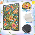 Girls Gifts 5-7-9-10 Year Old, Craft Kits for Kids Age 6 8 11 12 Diamond Art Kits Cute Stationary Girl Birthday Presents for 5 6 7 9 Year Old Girls Notebook Arts and Crafts for Kids Toys Diary