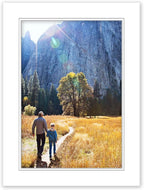 8.5x11 Mat for 5x7 Photo - Precut White on White Double Mat Picture Matboard for Frames Measuring 8.5 x 11 Inches - Bevel Cut Matte to Display Art Measuring 5 x 7 Inches - Acid Free ONE MAT