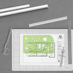Pacific Arc Template: Electrical Symbols, 135 Openings 5.25" x 8.25"